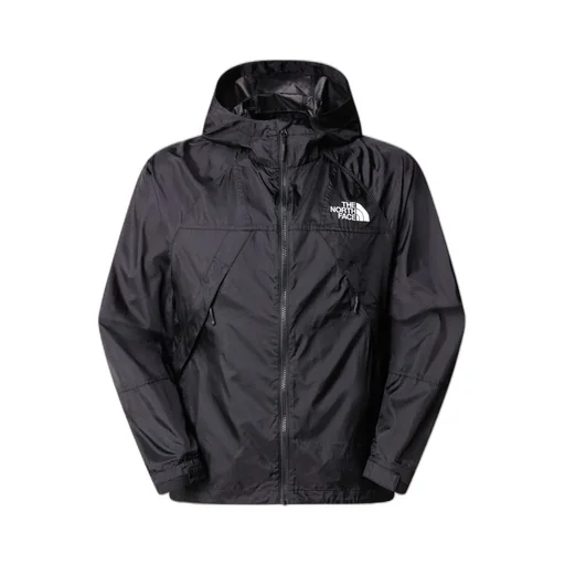 Logo Printed Hooded Jacket