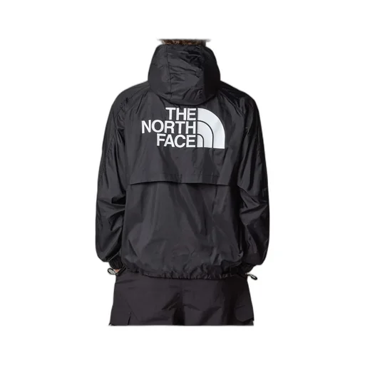 Logo Printed Hooded Jacket