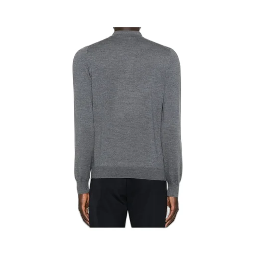Long-Sleeved Polo Shirt