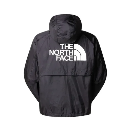 Logo Printed Hooded Jacket