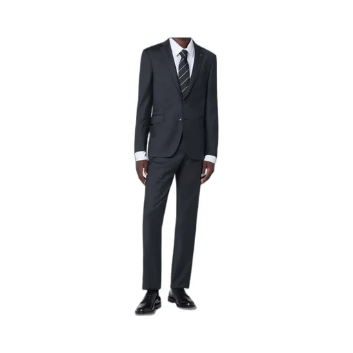 Single-Breasted Wool Suit