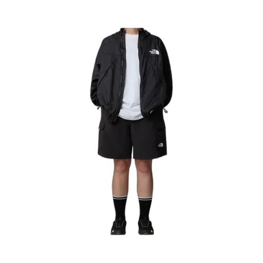Logo Printed Hooded Jacket