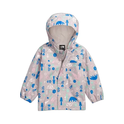 Patterned Hooded Jacket