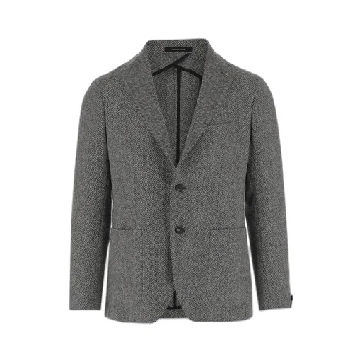 Tweed Single-Breasted Jacket