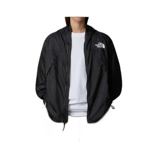 Logo Printed Hooded Jacket