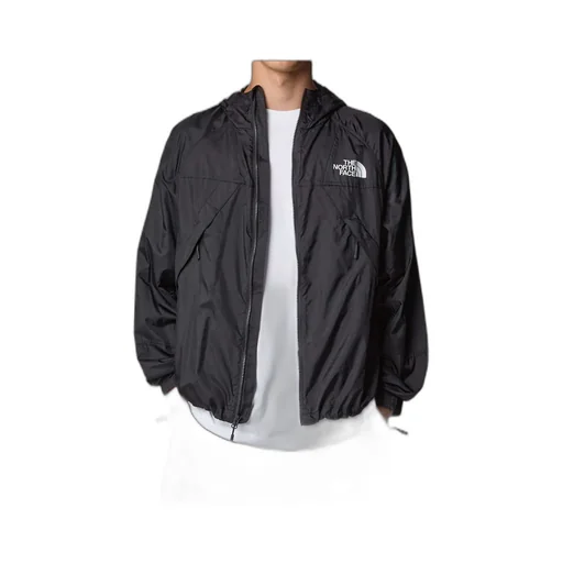 Logo Printed Hooded Jacket