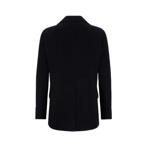 Double-Breasted Lapel Peacoat