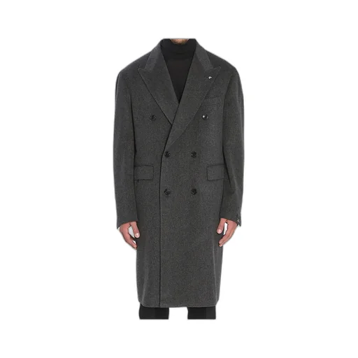 Double-Breasted Tailored Coat