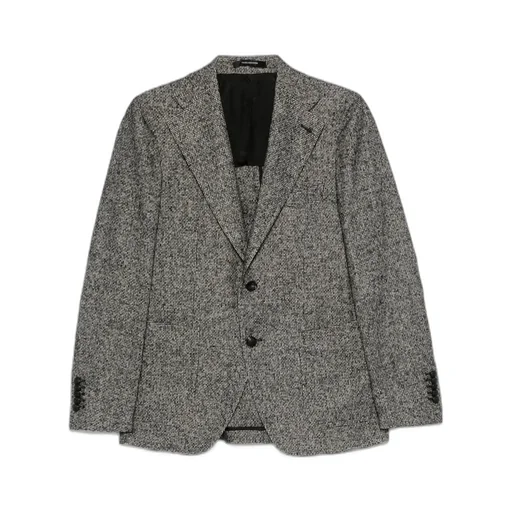 Long-Sleeved Suit Jacket