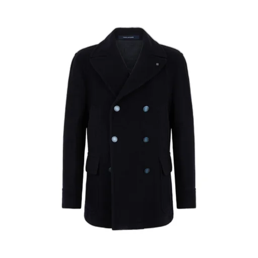 Double-Breasted Lapel Peacoat