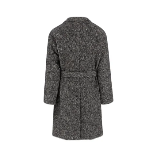 Long Sleeved Tied Waist Coat