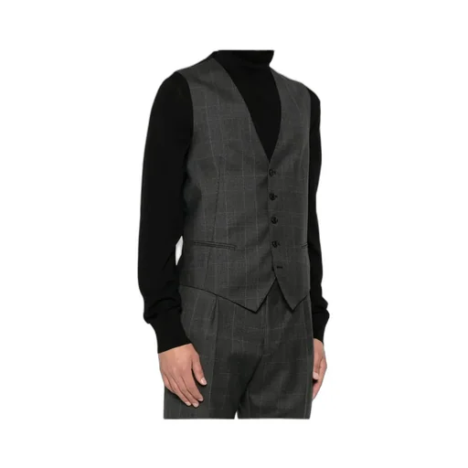 Button Suit Vest