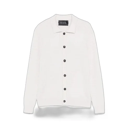 Long-Sleeved Knitted Cardigan