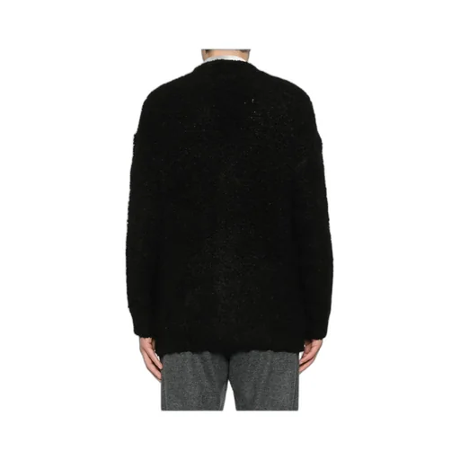 Long-Sleeved Knitted Cardigan