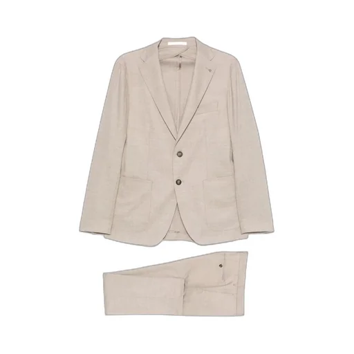 Long Sleeve Blazer And Belt Loop Pants Set