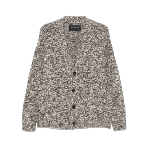 Long-Sleeved Knitted Cardigan
