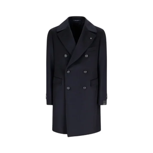 Double-Breasted Buttoned Coat