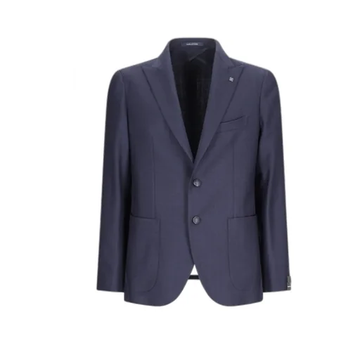 Herringbone Two-Button Blazer