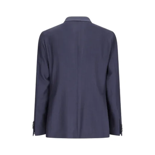 Herringbone Two-Button Blazer