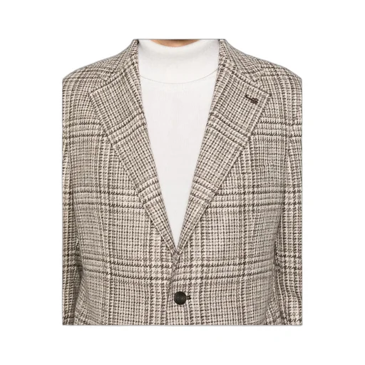 Long-Sleeved Suit Jacket