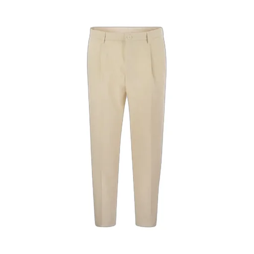 Tapered-Leg Tailored Trousers