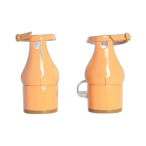 Nudist Curve 35 Block Heel Sandals