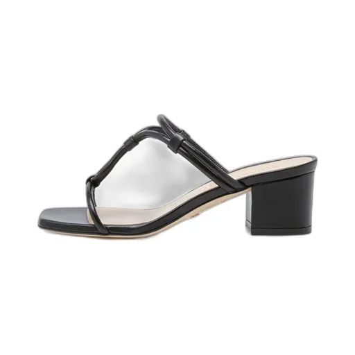 Woven Knot 50 Block Sandals