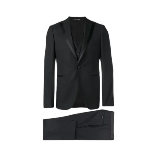 Long-Sleeved Blazer And Trousers Set