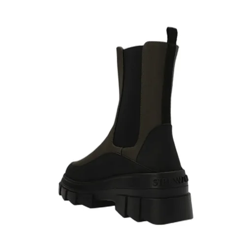 Round Toe Chunky Boots