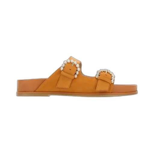 Logo Clasp Sandals
