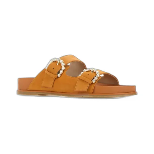 Logo Clasp Sandals