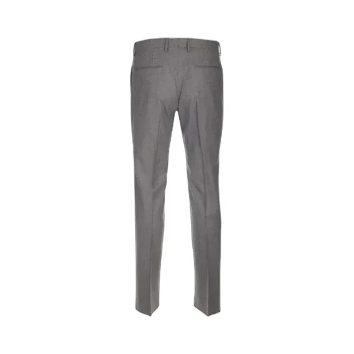 Pleated Straight-Leg Trousers