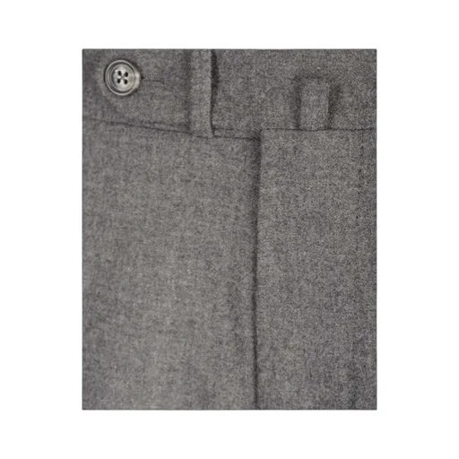 Pleated Straight-Leg Trousers