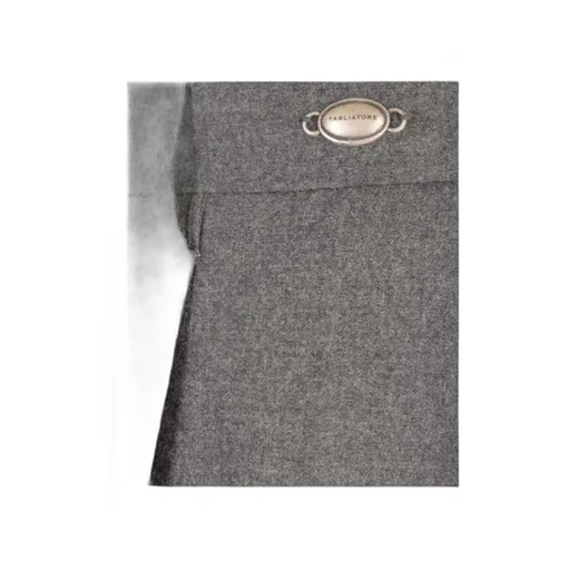 Pleated Straight-Leg Trousers