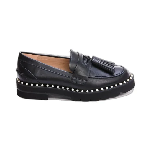 Pearl Decorated Loafers