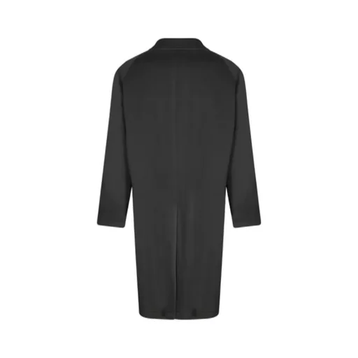 Single-Breasted Mid-Length Coat