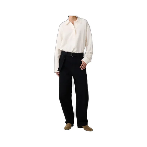 Belted Wide-Leg Pants