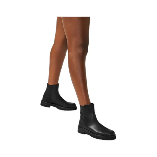 Two-Tone Ankle Boots