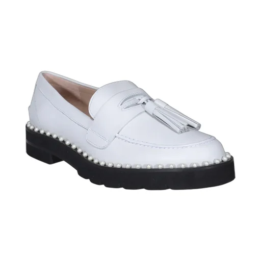 Logo Fringed Flat Shoes