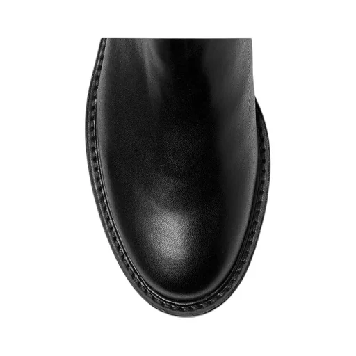 Two-Tone Ankle Boots