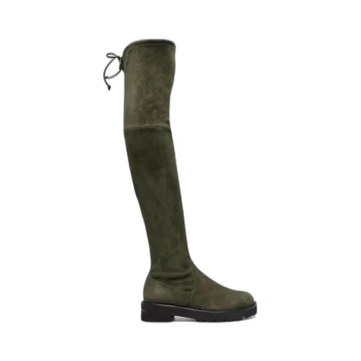 Knee-Length Round-Head Boots