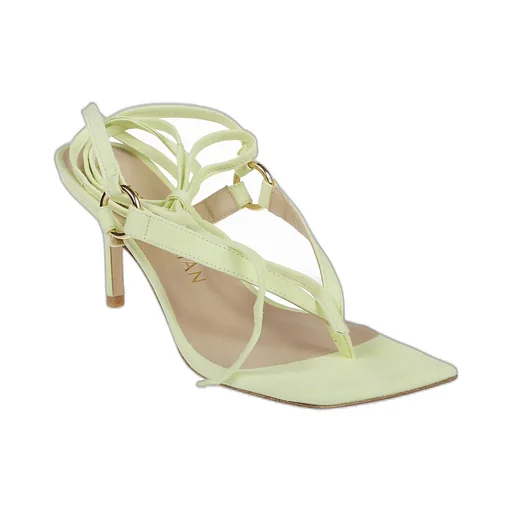 Multi-Tie High-Heeled Sandals