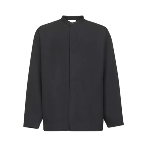 Grandad Collar Oversized Shirt