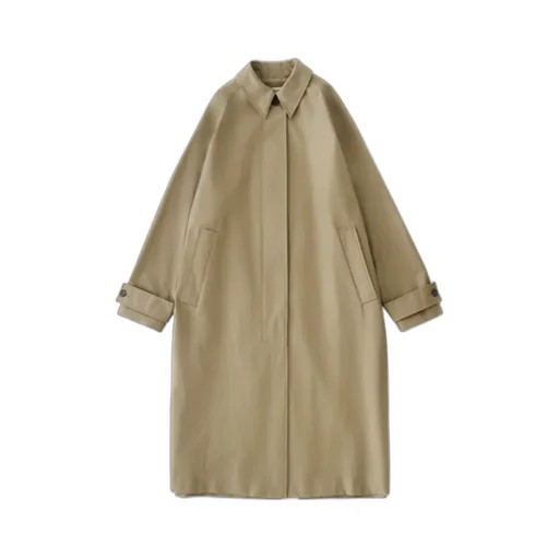 Lapel Trench Coat