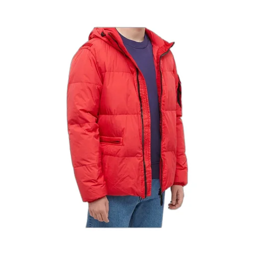 Logo Patch Down Jacket
