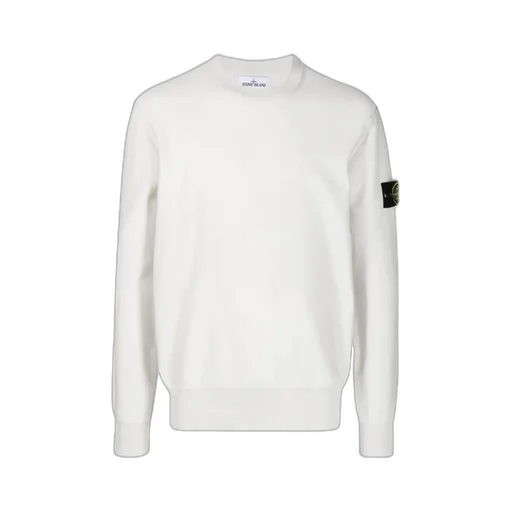 Compass-Patch Cotton Jumper