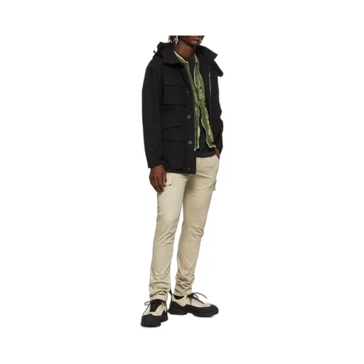 Straight-Leg Cargo Trousers