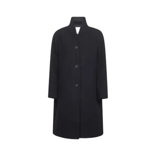 Single Breasted Long Sleeved Coat