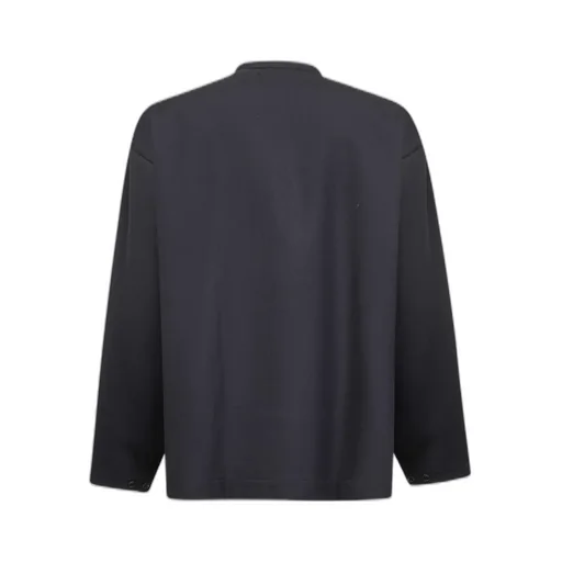Oversized Grandad Collar Shirt