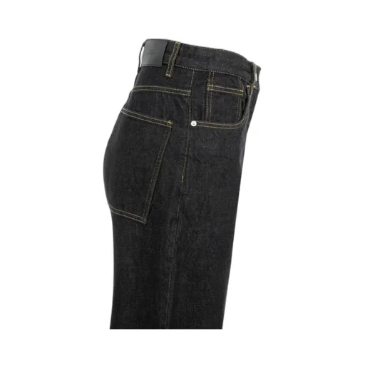 Wide-Leg Organic Jeans